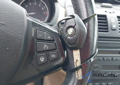 2007 BMW X3 3.0Si z USA, uszkodzony, nr VIN WBXPC93437WF01647